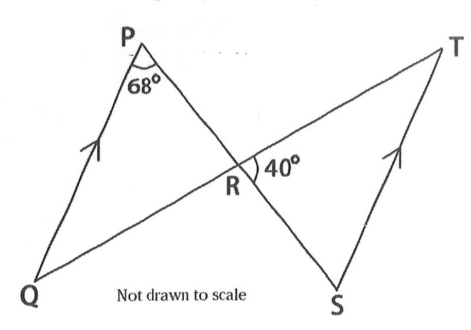 Question 16 diagram